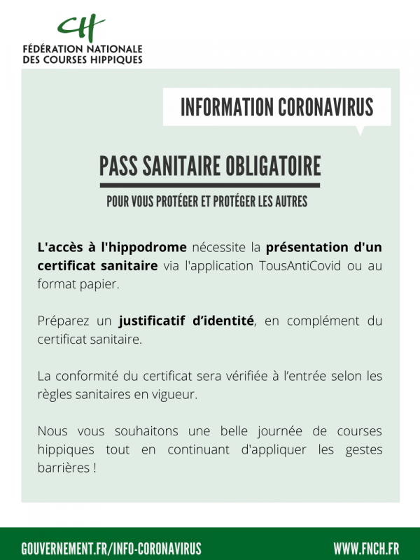 Pass sanitaire